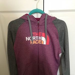 North Face Zip-Up Hoodie